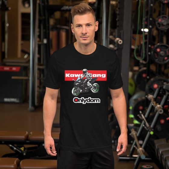 Onlydom | Kawa Gang - Green Short-Sleeve Unisex T-Shirt - Image 2