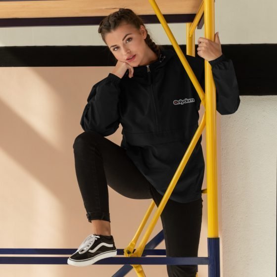 Onlydom | Logo Embroidered Packable Jacket - Image 3
